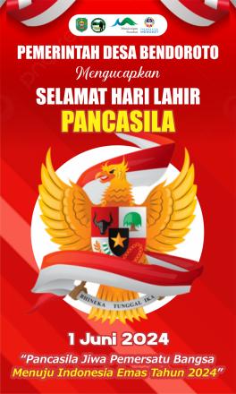 Selamat Hari Lahir Pancasila 1 Juni 2024