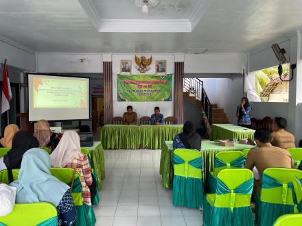 Pelaksanaan Musyawarah Masyarakat Desa (MMD) oleh Puskesmas Munjungan 