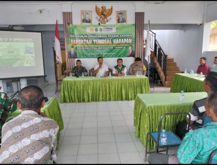 Tasyakuran Swasembada Pangan Nasional Melalui Virtual Zoom Meeting 