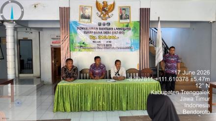 Wujud Kepedulian Nyata, Pemdes Bendoroto Salurkan BLT-Dana Desa Bulan Juni 2026